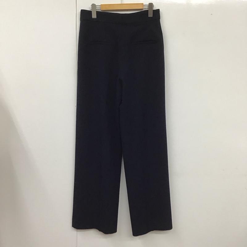 ザラ ZARA パンツ スラックス S 無地 紺 / ネイビー /  レディース USED 古着 中古 10106391