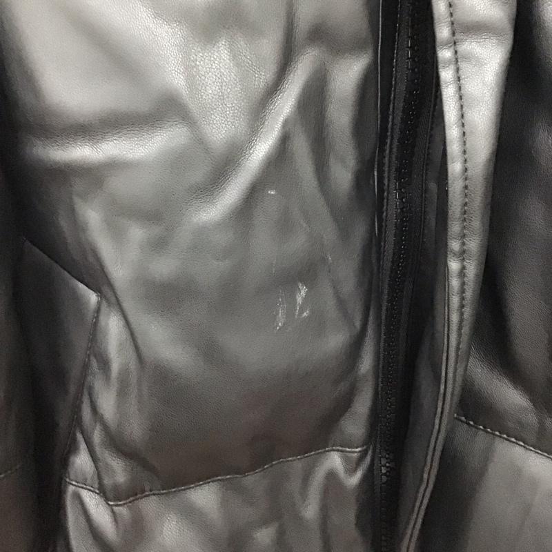 ザラ ZARA ジャケット、上着 ジャンパー、ブルゾン L 無地 黒 / ブラック /  メンズ USED 古着 中古 10142254