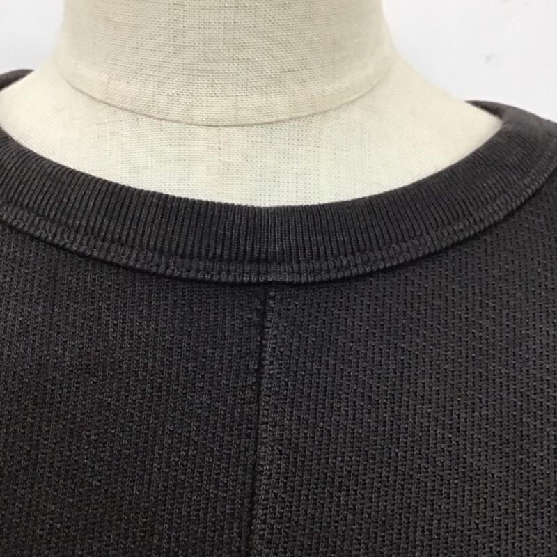 ザラ ZARA ワンピース ひざ丈スカート S 無地 チャコールグレー / チャコールグレー /  レディース USED 古着 中古 10120277