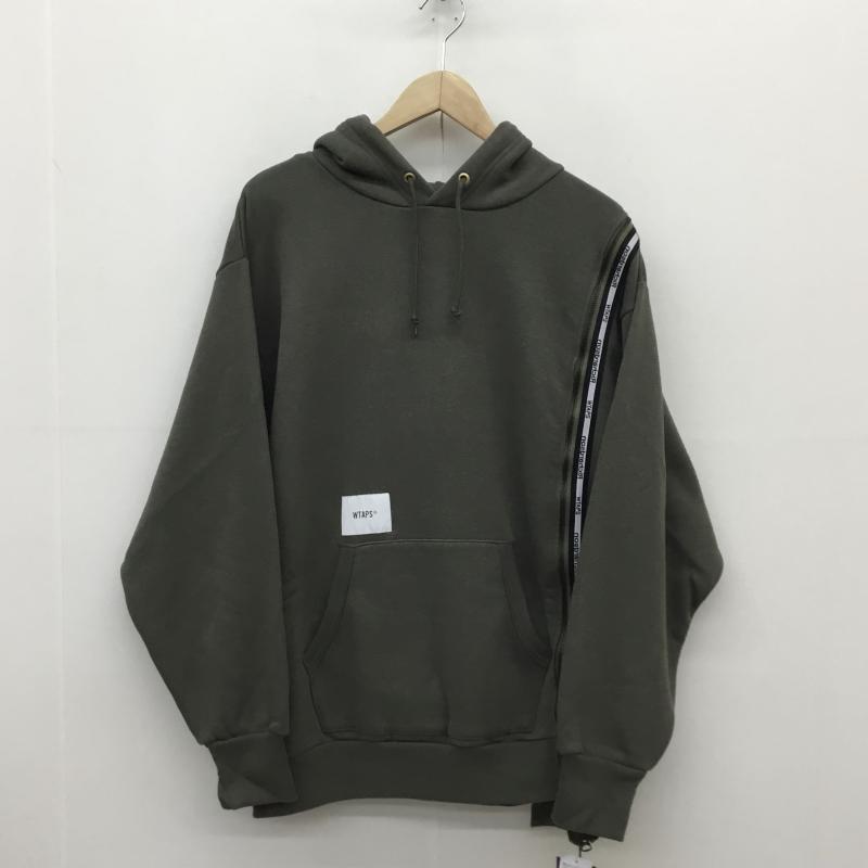 ダブルタップス WTAPS パーカー 長袖 WTAPS パーカー　202ATRID-CSM02S L カーキ / カーキ /  メンズ USED 古着 中古 10120720