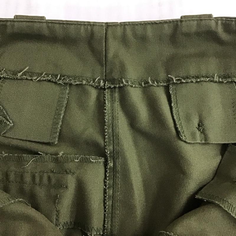 ミリタリー ミリタリー パンツ ワークパンツ、ペインターパンツ ミリタリーパンツ 古着 ワイドパンツ カジュアルパンツ ストレートパンツ 無地 カーキ / カーキ /  メンズ USED 古着 中古 10110396