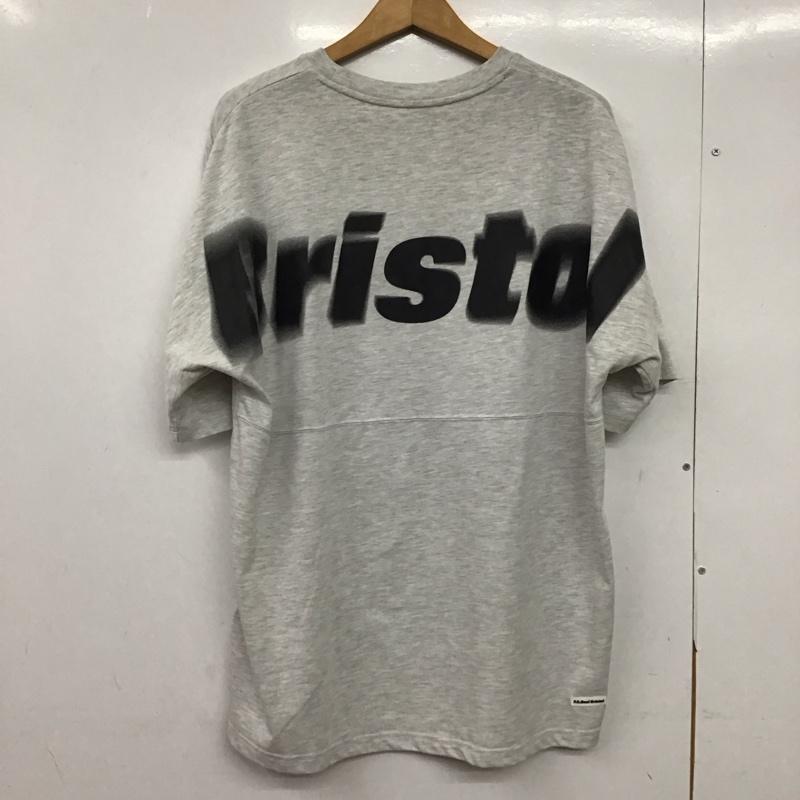 ブリストル BRISTOL Tシャツ 半袖 半袖カットソー プリントTシャツ クルーネックカットソー M ロゴ、文字 灰 / グレー /  メンズ USED 古着 中古 10150282