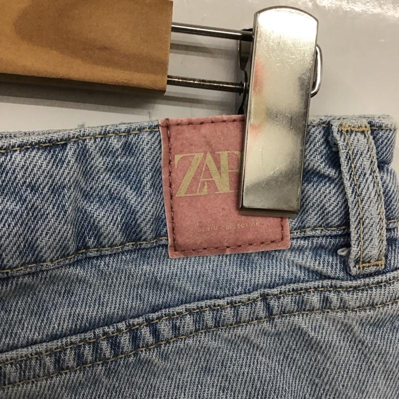 ザラ ZARA パンツ ショートパンツ デニムショートパンツ S 無地 水色 / ライトブルー /  レディース USED 古着 中古 10129865