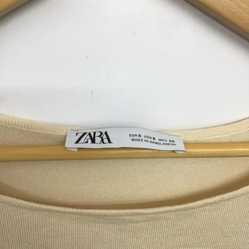 ザラ ZARA ニット、セーター 長袖 S ボーダー柄 マルチカラー / マルチカラー /  レディース USED 古着 中古 10147157