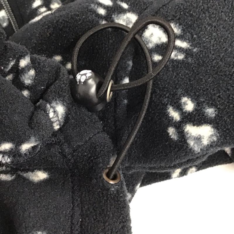 ジャック・ウルフスキン Jack Wolfskin ジャケット、上着 ジャケット、ブレザー フリースジャケット プルオーバーパーカー 古着 ジップアップカラーネック M プリント 紺 / ネイビー /  メンズ USED 古着 中古 10140319