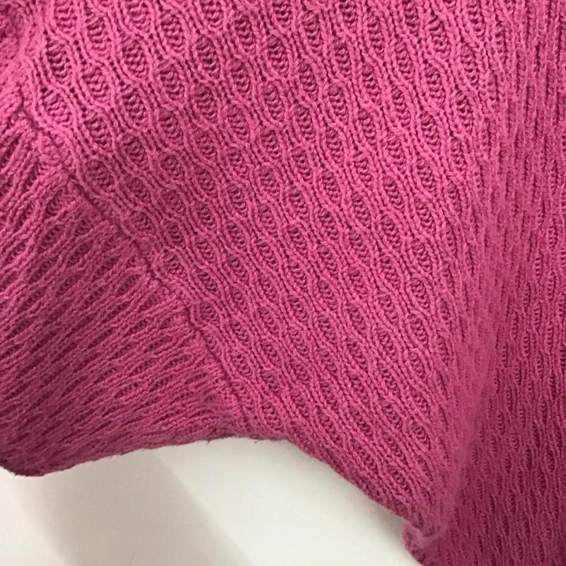 フリークスストア FREAK S STORE ニット、セーター 長袖 長袖ニットカットソー セーター FREE 総柄 マゼンタ / マゼンタ /  レディース USED 古着 中古 10147028