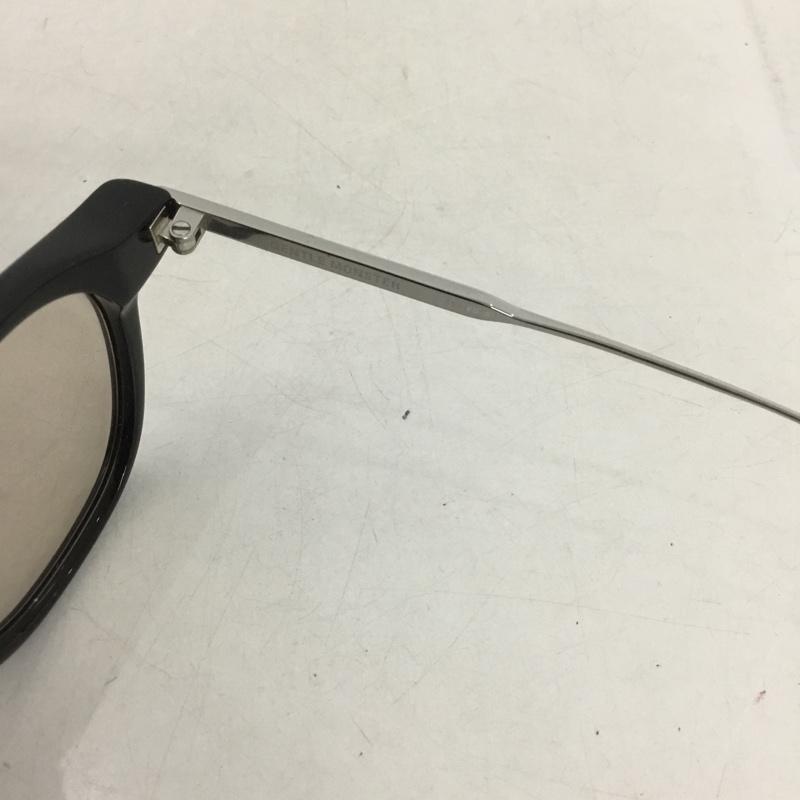 ジェントルモンスター GENTLE MONSTER めがね・サングラス サングラス EDDY カラーレンズ ロゴ、文字 黒 / ブラック / X 銀 / シルバー /  メンズ USED 古着 中古 10142810