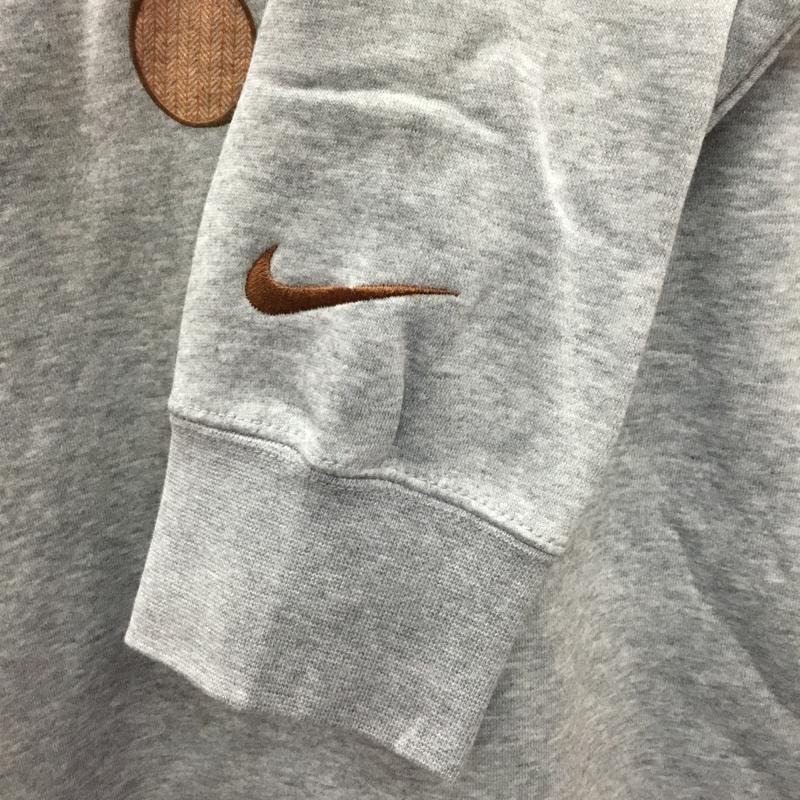 ナイキ NIKE トレーナー 長袖 dz4695-063 スウェット 長袖トレーナー クルーネック XXL プリント 灰 / グレー /  メンズ USED 古着 中古 10121592