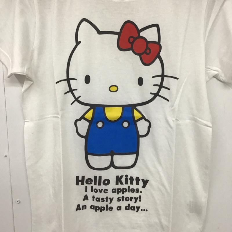 古着 USED Tシャツ 半袖 ハローキティ M プリント X キャラクター 白 / ホワイト /  レディース USED 古着 中古 10147667