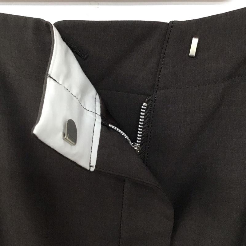 スローブイエナ SLOBE IENA スカート ロングスカート ロングスカート タイトスカート ジップアップスリット 38インチ 無地 茶 / ブラウン /  レディース USED 古着 中古 10142722