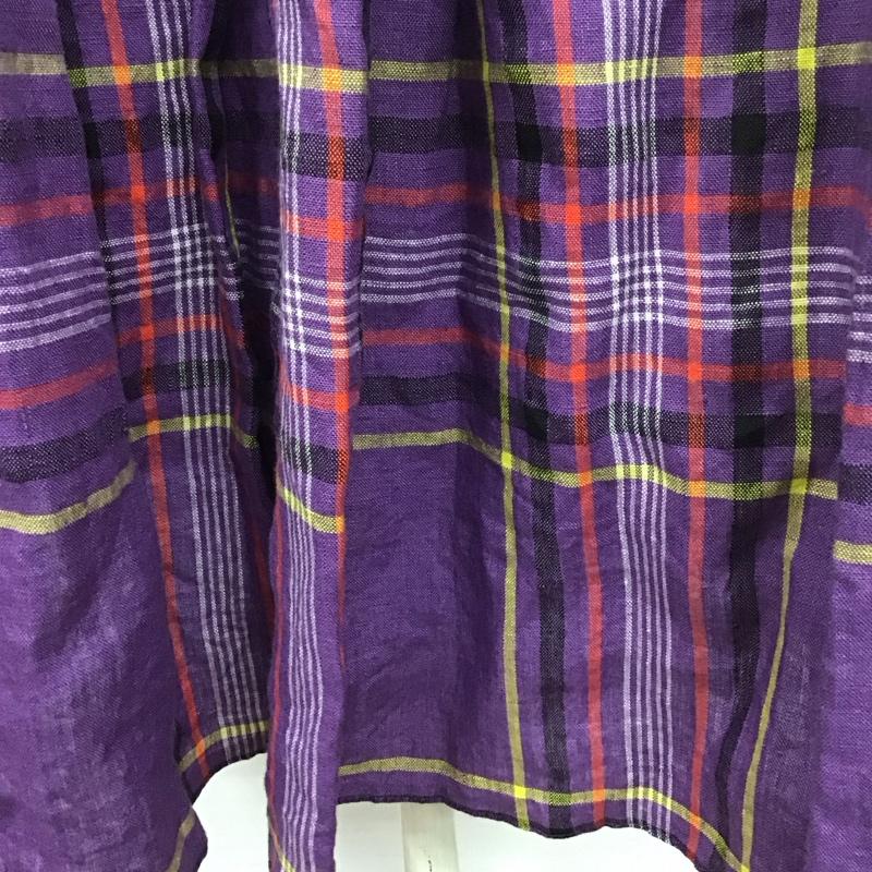 オニールオブダブリン O NEIL of DUBLIN スカート ロングスカート FREE チェック マルチカラー / マルチカラー /  レディース USED 古着 中古 10114152
