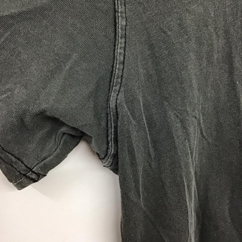 バンクスジャーナル BANKS JOURNAL Tシャツ 半袖 半袖カットソー プリントTシャツ クルーネックカットソー S ロゴ、文字 灰 / グレー /  メンズ USED 古着 中古 10132312