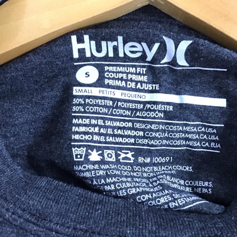 ハーレー Hurley Tシャツ 半袖 S プリント X ロゴ、文字 チャコールグレー / チャコールグレー /  メンズ USED 古着 中古 10129932