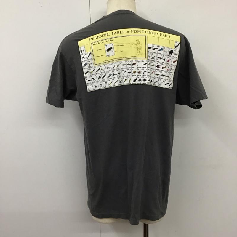 コロンビア Columbia Tシャツ 半袖 半袖カットソー プリントTシャツ クルーネックカットソー 00s L プリント 灰 / グレー /  メンズ USED 古着 中古 10119490