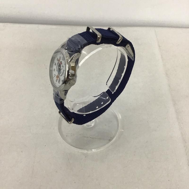 ディズニー Disney 腕時計 アナログ（クォーツ式） ミニーマウス 無地 X キャラクター 青 / ブルー /  レディース USED 古着 中古 10145141