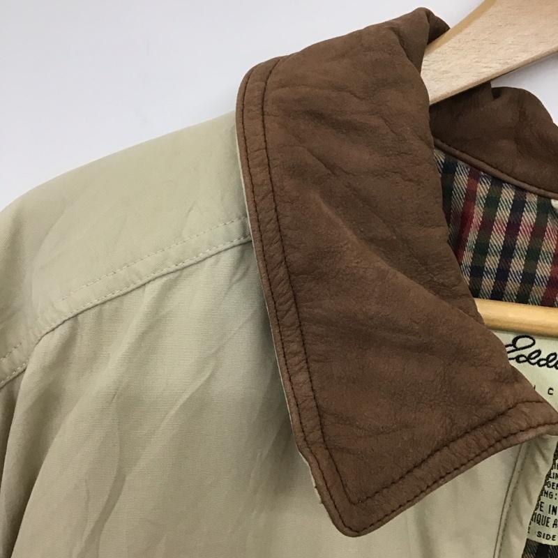 エディーバウアー Eddie Bauer ジャケット、上着 ジャケット、ブレザー ジップアップジャケット アウター 古着 M 無地 ベージュ / ベージュ /  メンズ USED 古着 中古 10135773