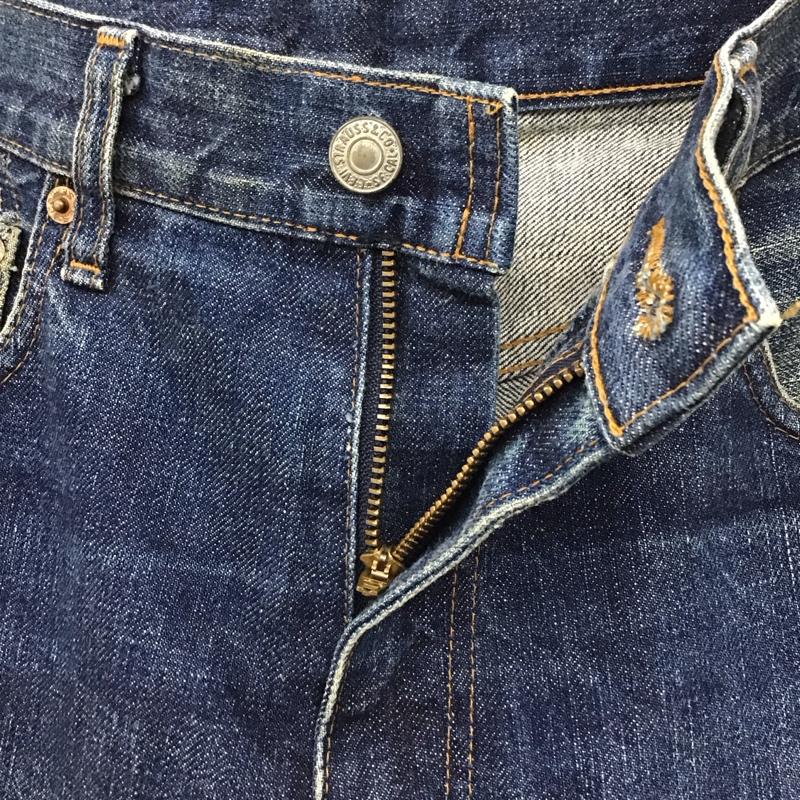 リーバイス Levi s パンツ デニム、ジーンズ 無地 青 / ブルー /  メンズ USED 古着 中古 10118314
