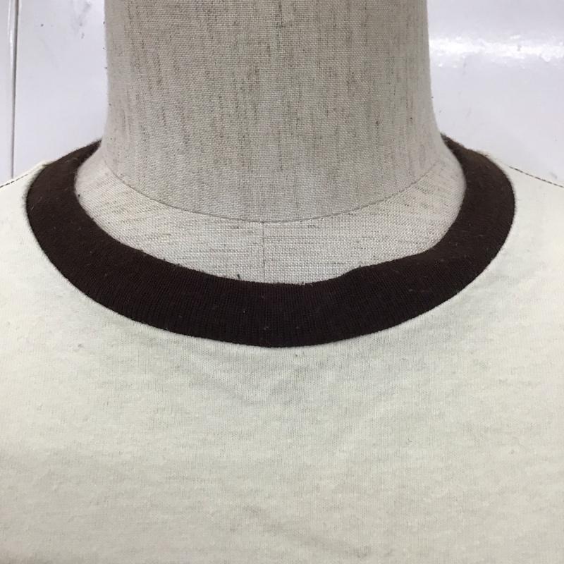 サウスツーウェストエイト South2 West8 Tシャツ 半袖 半袖カットソー プリントTシャツ クルーネックカットソー M ロゴ、文字 オフホワイト / オフホワイト /  メンズ USED 古着 中古 10111643