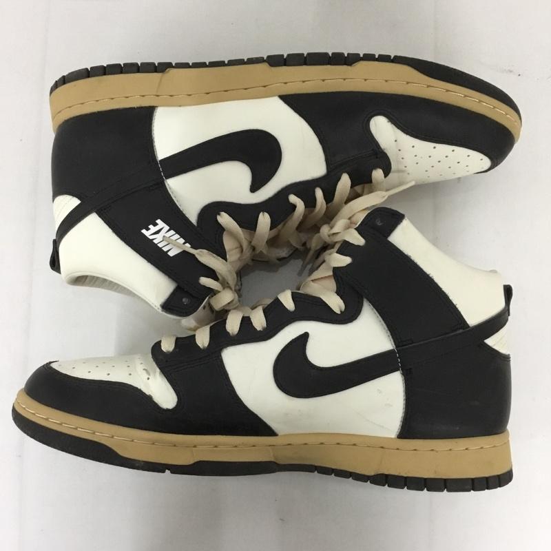 ナイキ NIKE スニーカー スニーカー DZ4732-133 WMNS DUNK HIGH SE 29cm 29.0cm ロゴ、文字 白 / ホワイト / X 黒 / ブラック /  メンズ USED 古着 中古 10129543