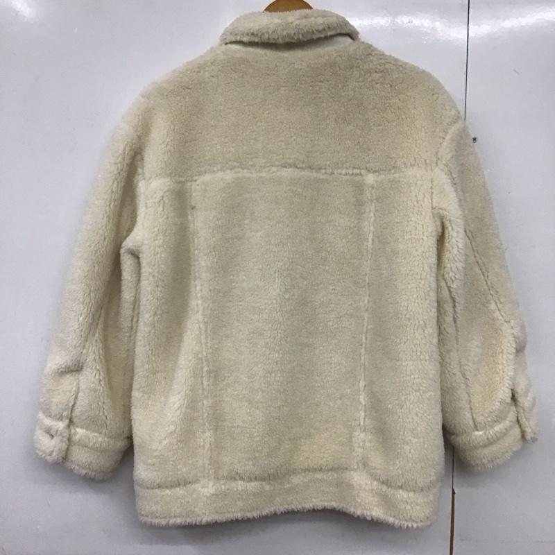 ヘザー Heather ジャケット、上着 ジャンパー、ブルゾン HE070397TS BIGボアジャケット FREE 無地 白 / ホワイト /  レディース USED 古着 中古 10140757