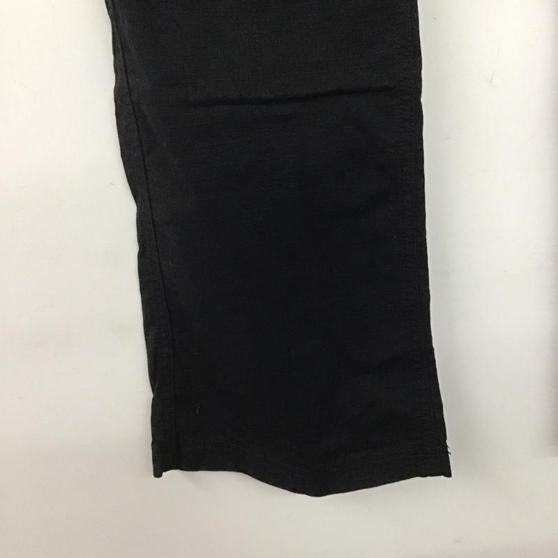 エックスガール X-girl パンツ ワークパンツ、ペインターパンツ 105232031007 ミリタリーフレアパンツ S 無地 黒 / ブラック /  レディース USED 古着 中古 10142784