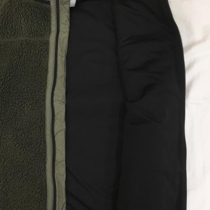 カーハート Carhartt ジャケット、上着 ジャケット、ブレザー ボアフリース　ベスト L 無地 緑 / グリーン /  メンズ USED 古着 中古 10129316
