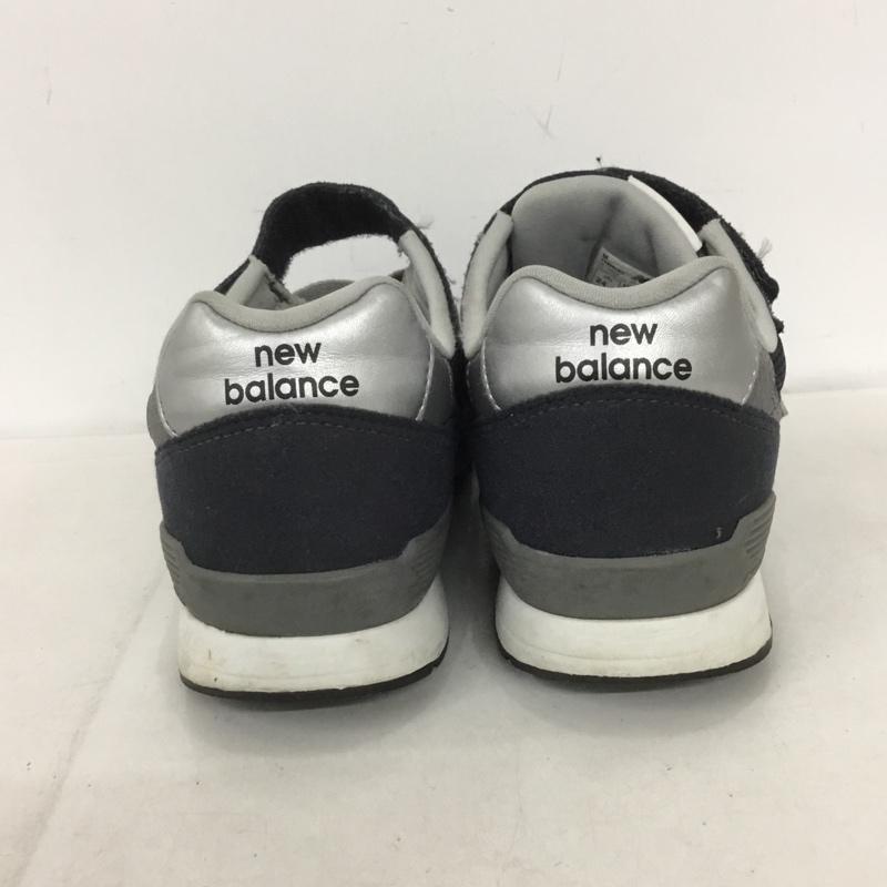 ニューバランス New Balance スニーカー スニーカー YV996CNV キッズシューズ ジュニアシューズ 24cm 24.0cm ロゴ、文字 紺 / ネイビー /  レディース USED 古着 中古 10133905
