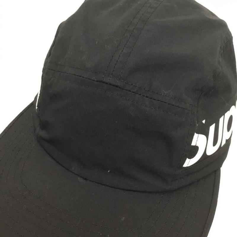 シュプリーム Supreme 帽子 キャップ 18AW Side Panel Camp Cap 18FW ロゴ、文字 黒 / ブラック /  メンズ USED 古着 中古 10137144