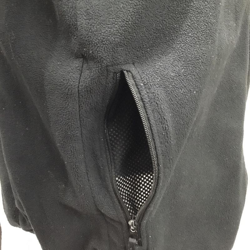 ザノースフェイス THE NORTH FACE ジャケット、上着 ジャンパー、ブルゾン NL21404 フリースジャケットマウンテンバーサマイクロジャケット ジップアップジャケット L ロゴ、文字 黒 / ブラック /  メンズ USED 古着 中古 10106587