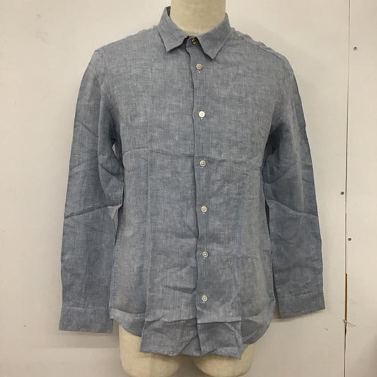 ポールスミス Paul Smith シャツ、ブラウス 長袖 長袖シャツ 無地シャツ カラーシャツ L 無地 水色 / ライトブルー /  メンズ USED 古着 中古 10125117