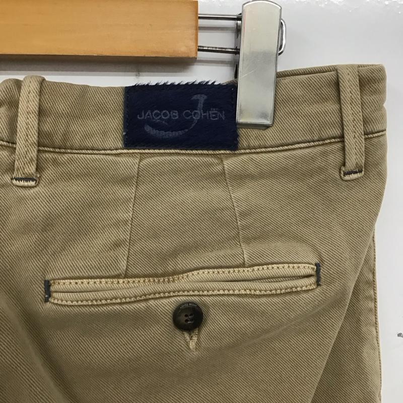 ヤコブコーエン JACOB COHEN パンツ デニム、ジーンズ スリムパンツ ストレッチパンツ カジュアルパンツ 31インチ 無地 ベージュ / ベージュ /  メンズ USED 古着 中古 10140283