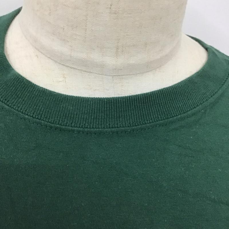 スラッシャー THRASHER Tシャツ 半袖 半袖カットソー プリントTシャツ クルーネックカットソー M ロゴ、文字 緑 / グリーン /  メンズ USED 古着 中古 10125115