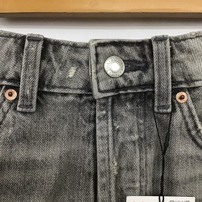 ザラ ZARA パンツ ショートパンツ 3660/079/802 34 無地 灰 / グレー /  レディース USED 古着 中古 10149050