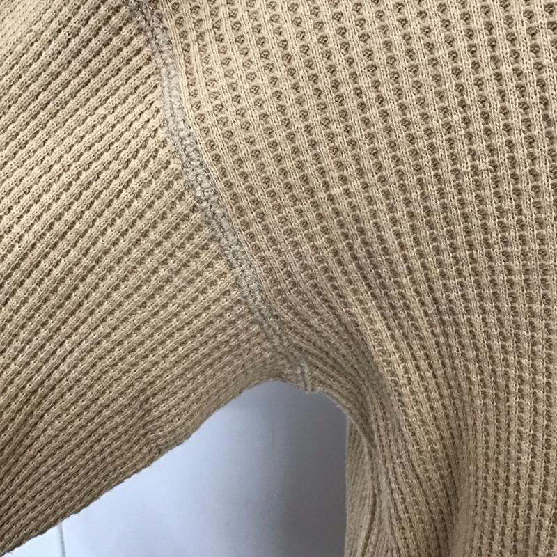 フリークスストア FREAK S STORE ワンピース ロングスカート 183-3123 ワッフル 長袖 FREE 無地 ベージュ / ベージュ /  レディース USED 古着 中古 10114981
