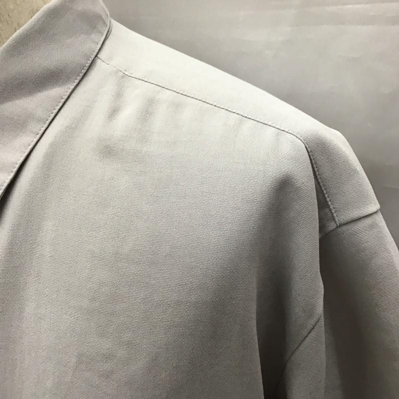 カンゴール KANGOL シャツ、ブラウス 半袖 L ワンポイント 灰 / グレー /  メンズ USED 古着 中古 10117045