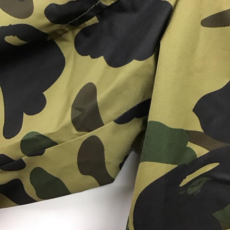 アベイシングエイプ A BATHING APE ジャケット、上着 ジャケット、ブレザー ジップアップジャケット ナイロンジャケット アウター L カモフラージュ柄・迷彩 マルチカラー / マルチカラー /  メンズ USED 古着 中古 10141806