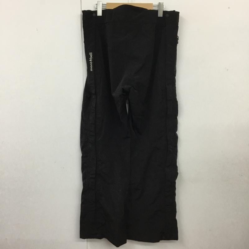 モンベル mont-bell パンツ ワークパンツ、ペインターパンツ 1102446 インシュレーテッドアルパイン ワイドパンツ ナイロンパンツ L 無地 黒 / ブラック /  メンズ USED 古着 中古 10120092