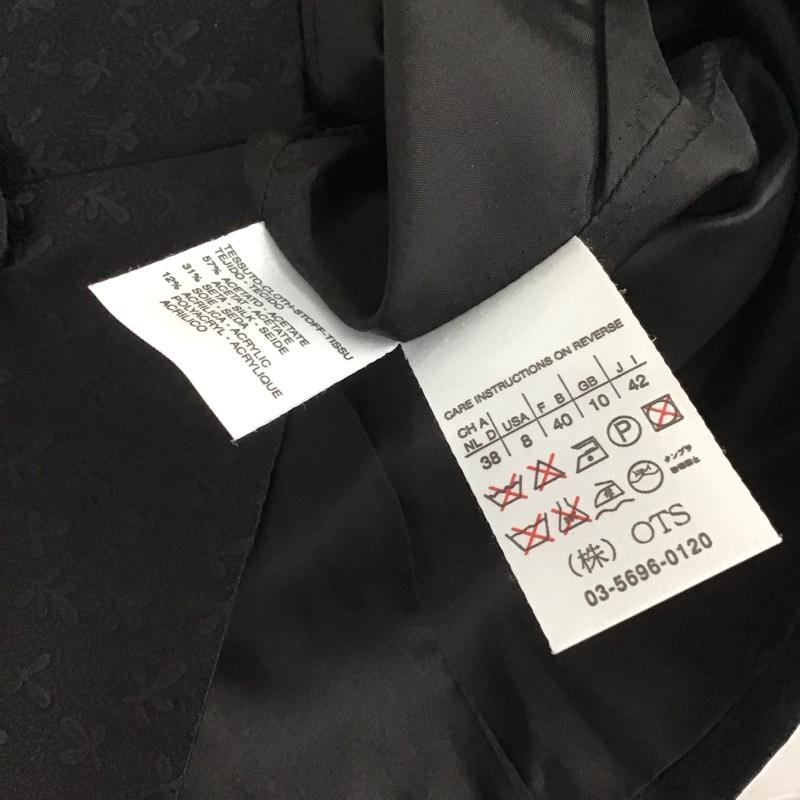 マックスマーラ Max Mara ジャケット、上着 ジャケット、ブレザー 総柄 黒 / ブラック /  レディース USED 古着 中古 10136843