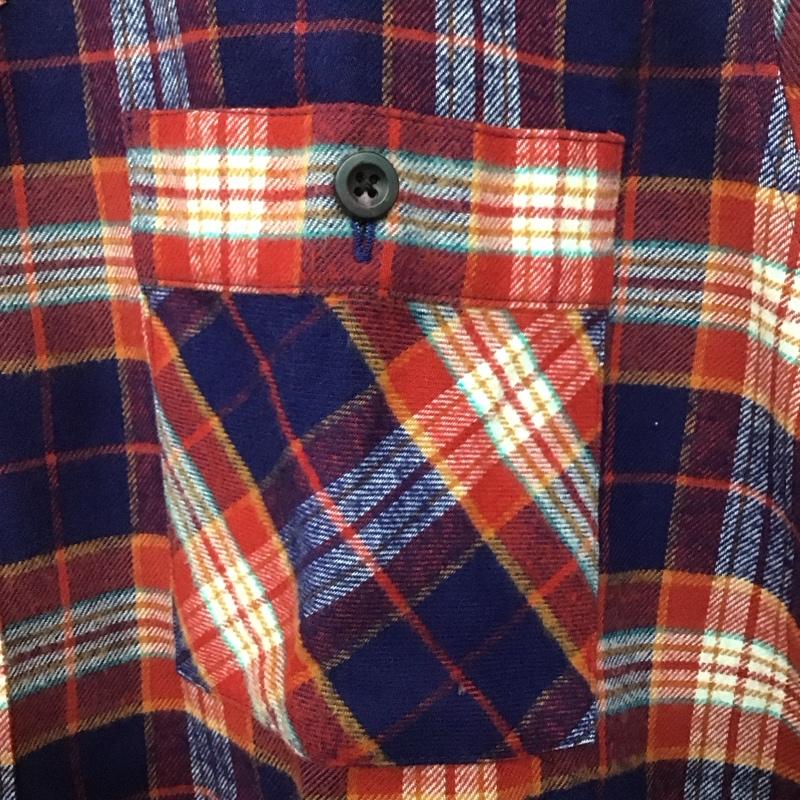 クライミー CRIMIE シャツ、ブラウス 長袖 長袖シャツ チェックシャツ カラーシャツ L チェック マルチカラー / マルチカラー /  メンズ USED 古着 中古 10133079