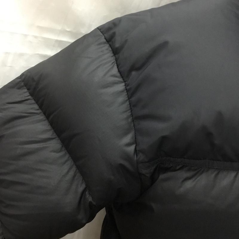 ザノースフェイス THE NORTH FACE ジャケット、上着 ジャンパー、ブルゾン NF0A3C8D RETRONUPTSEJACKET ジップアップジャケット ダウンジャケット L ロゴ、文字 黒 / ブラック /  メンズ USED 古着 中古 10111332