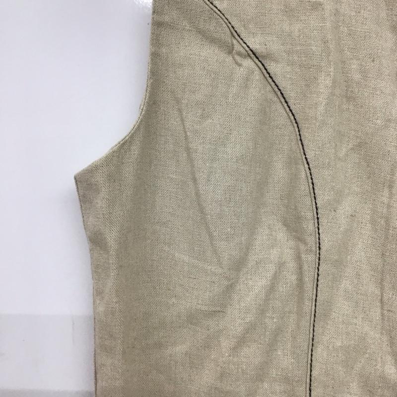 ザラ ZARA ワンピース ミニスカート XS 無地 ベージュ / ベージュ /  レディース USED 古着 中古 10144551