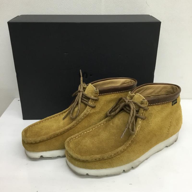 クラークス Clarks ブーツ ショートブーツ WallabeeBT GTX ワラビーブーツ ゴアテックス 25.5cm マスタード / マスタード /  メンズ USED 古着 中古 10107274