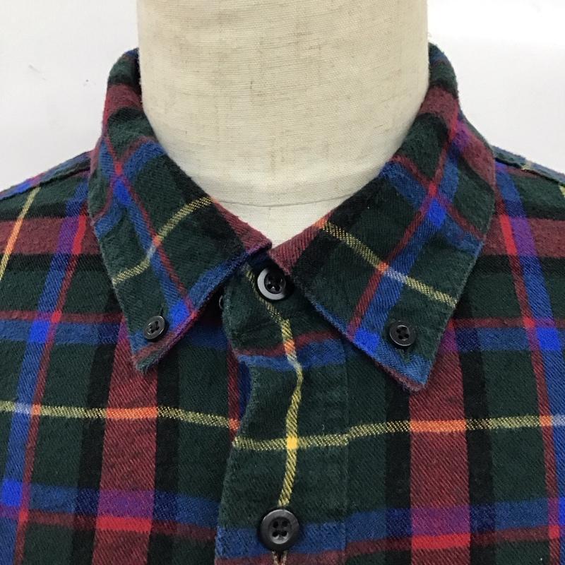 エルエルビーン L.L.Bean シャツ、ブラウス 長袖 長袖シャツ カラーシャツ ポケットシャツ 長袖カットソー チェックシャツ XL チェック マルチカラー / マルチカラー /  メンズ USED 古着 中古 10118283