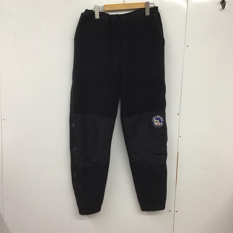 ポロスポーツラルフローレン POLOSPORT パンツ ワークパンツ、ペインターパンツ ワイドパンツ カジュアルパンツ ワークパンツ 90s usa製 M 無地 黒 / ブラック /  メンズ USED 古着 中古 10145989