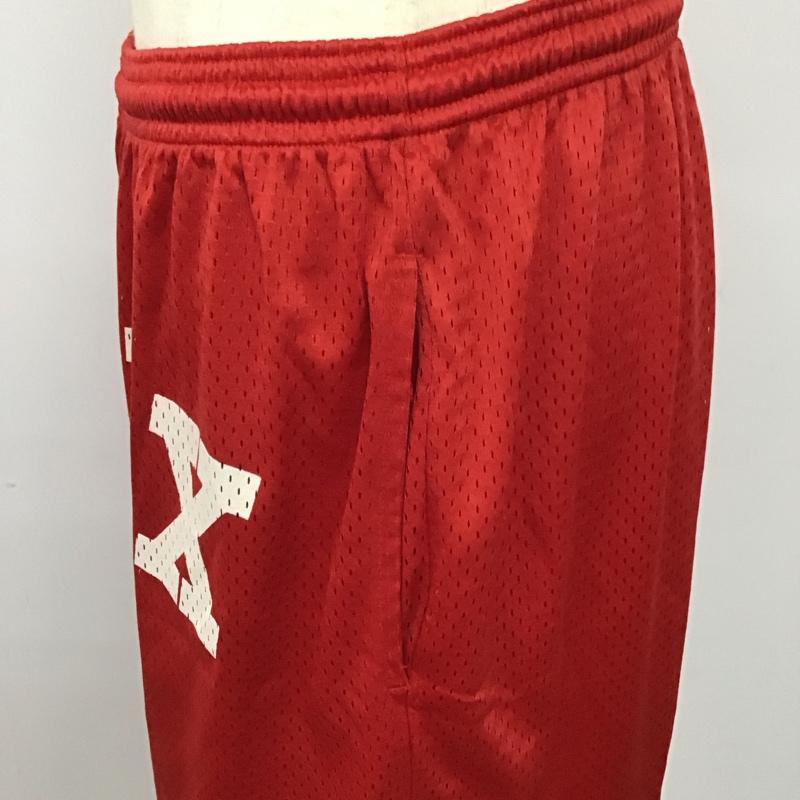チャンピオン Champion パンツ ショートパンツ ショートパンツ ハーフパンツ カジュアルパンツ L 無地 赤 / レッド /  メンズ USED 古着 中古 10123548