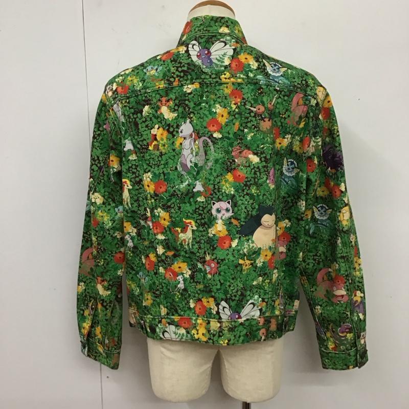 リーバイストラウスアンドコー Levi Strauss & co. ジャケット、上着 ジャケット、ブレザー VINTAGEFITTRUCKERPOKEMONSTONETRUCKER デニムジャケット M プリント マルチカラー / マルチカラー /  メンズ USED 古着 中古 10117118