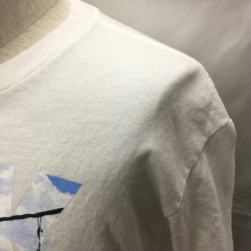 ディージーケー DGK Tシャツ 半袖 クルーネック プリント M ロゴ、文字 白 / ホワイト /  メンズ USED 古着 中古 10115521