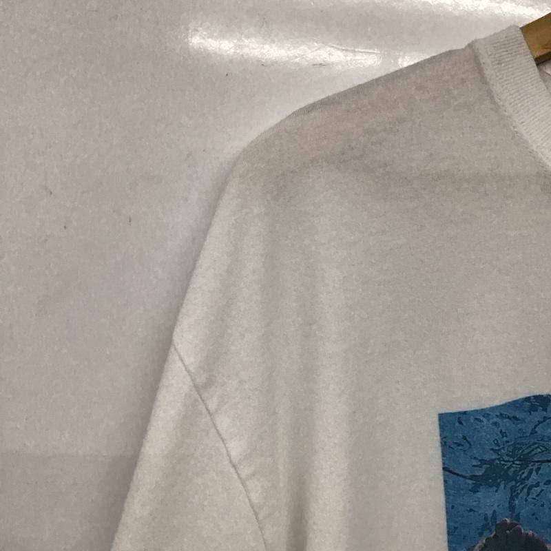 ネイバーフッド NEIGHBORHOOD Tシャツ 半袖 半袖カットソー プリントTシャツ クルーネックカットソー バンドTシャツ L プリント 白 / ホワイト /  メンズ USED 古着 中古 10132560