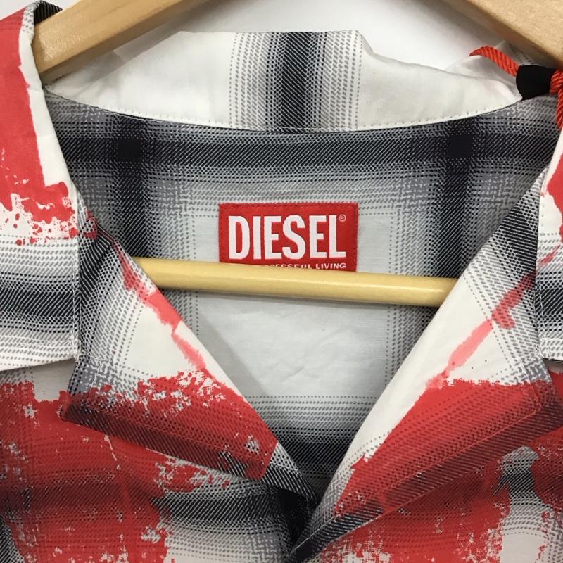 ディーゼル DIESEL シャツ、ブラウス 半袖 総柄 マルチカラー / マルチカラー /  メンズ USED 古着 中古 10128575