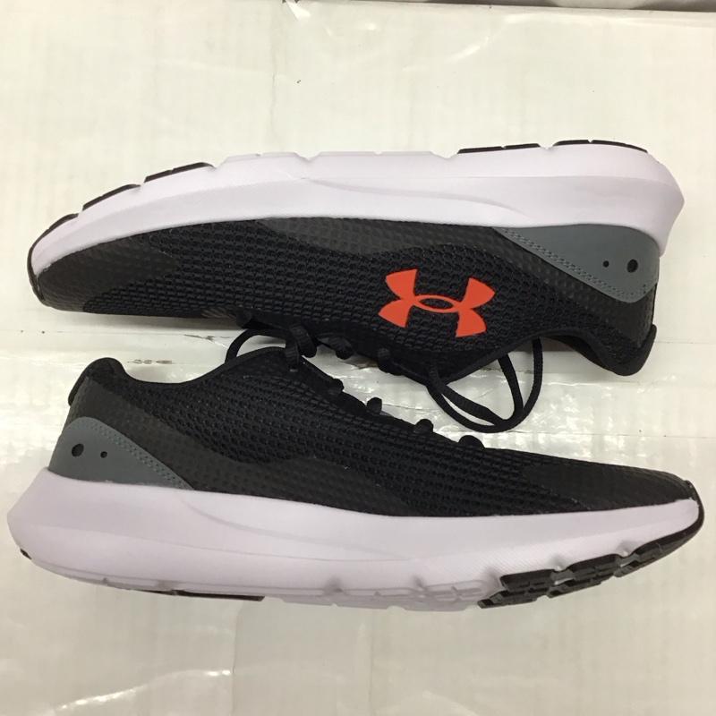 アンダーアーマー UNDER ARMOUR スニーカー スニーカー 3024883-006 27cm 27.0cm ロゴ、文字 黒 / ブラック / X 白 / ホワイト / X 赤 / レッド /  メンズ USED 古着 中古 10118858